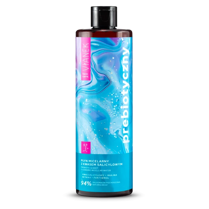 VIANEK Prebiotyczny Płyn Micelarny Z Kwasem Salicylowym - 400ml