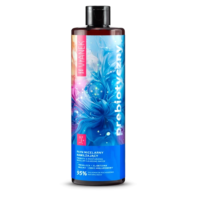 VIANEK Prebiotyczny Nawilżający Płyn Micelarny Z Trehalozą - 400ml