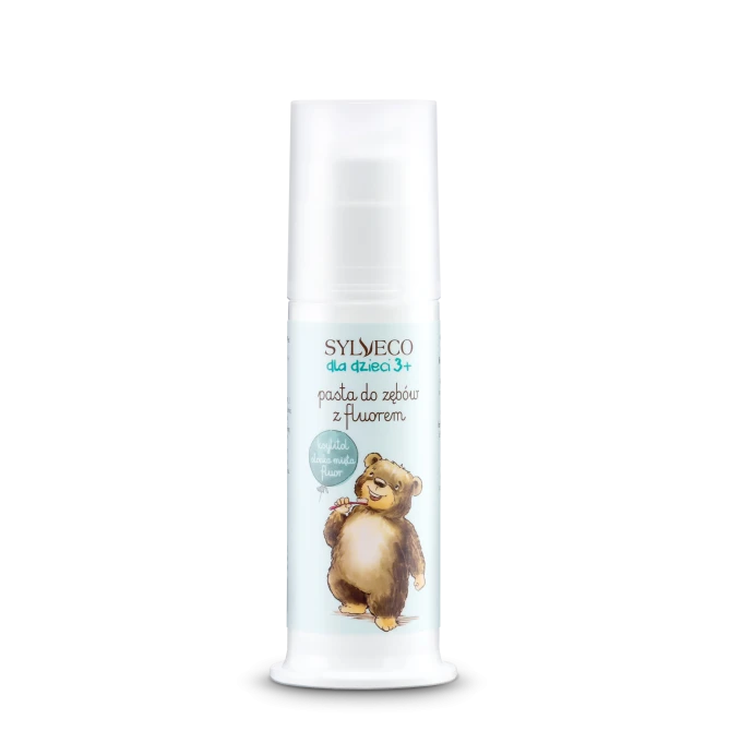 SYLVECO DLA DZIECI 3+ Pasta Do Zębów z Fluorem - 75ml
