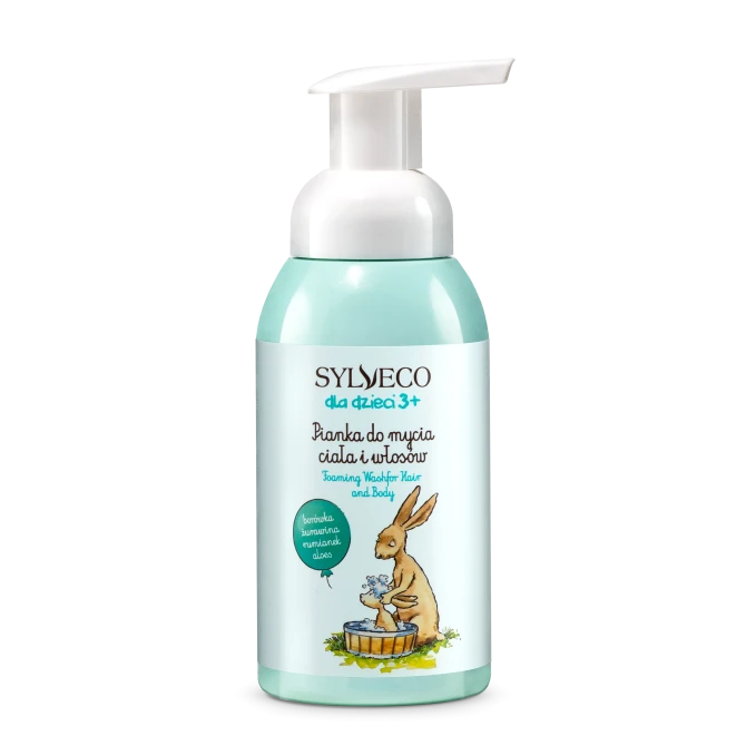SYLVECO DLA DZIECI 3+ Pianka Do Mycia Ciała I Włosów - 290ml
