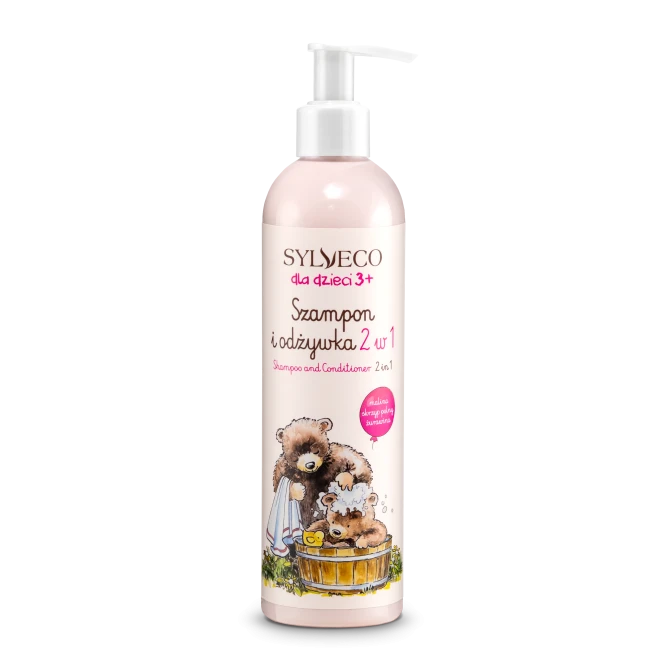 SYLVECO DLA DZIECI 3+ Szampon I Odżywka 2w1 - 300ml