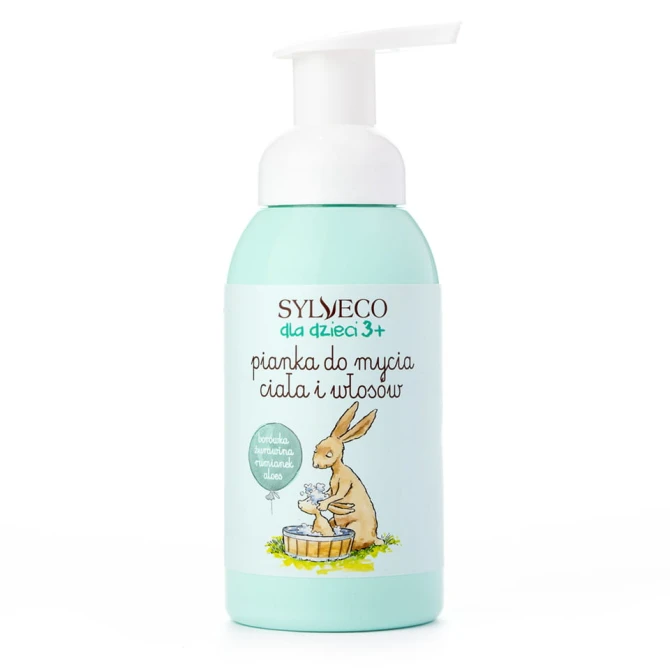 SYLVECO DLA DZIECI 3+ Pianka Do Mycia Ciała I Włosów - 290ml