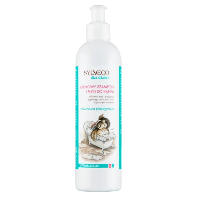 SYLVECO DLA DZIECI Kremowy Szampon I Płyn Do Kąpieli - 300ml