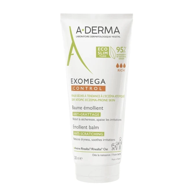 A-DERMA EXOMEGA CONTROL BALSAM EMOLIENT - 200 ml