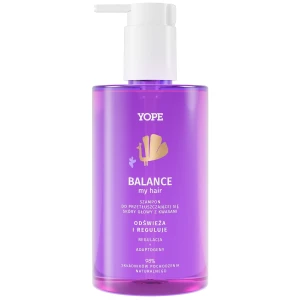 Yope Balance My Hair szampon do przetłuszczającej się skóry głowy z kwasami 300ml