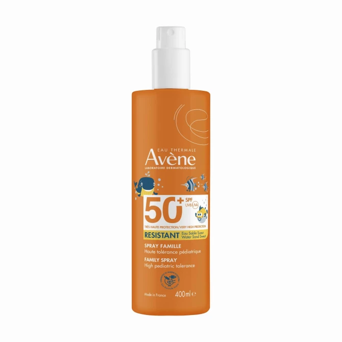 AVENE EAU THERMALE Bardzo Wysoka Ochrona Spray Dla Rodziny SPF50+ - 400ml