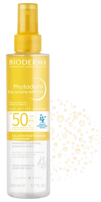BIODERMA PHOTODERM ANTI-OX Spray Dwufazowa Woda Ochronna SPF50 - 200ml