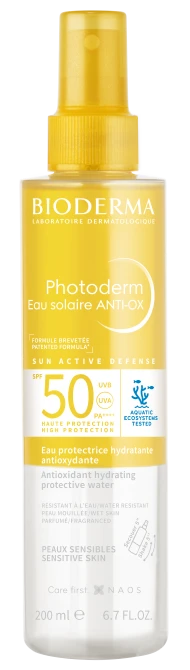 BIODERMA PHOTODERM ANTI-OX Spray Dwufazowa Woda Ochronna SPF50 - 200ml