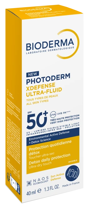 BIODERMA PHOTODERM ULTRA-FLUID SPF 50+ Ochronny Ultralekki Fluid - 40ml