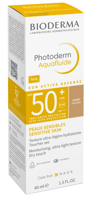 BIODERMA PHOTODERM Aquafluide SPF50+ Ultralekki Fluid - ciemny - 40ml