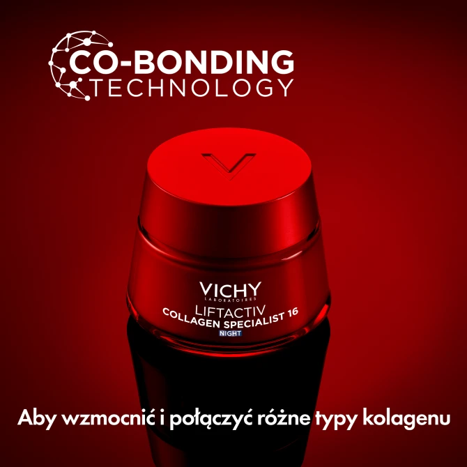 VICHY LIFTACTIV Collagen Specialist 16 Przeciwzmarszczkowy Krem Na Noc - 50ml