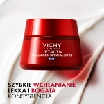 VICHY LIFTACTIV Collagen Specialist 16 Przeciwzmarszczkowy Krem Na Noc - 50ml