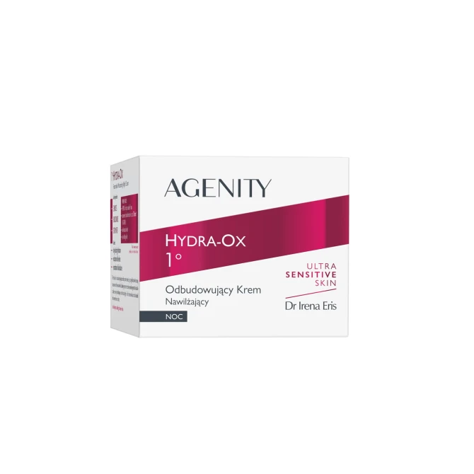 AGENITY HYDRA-OX 1° Odbudowujący Krem Nawilżający Na Noc - 50ml