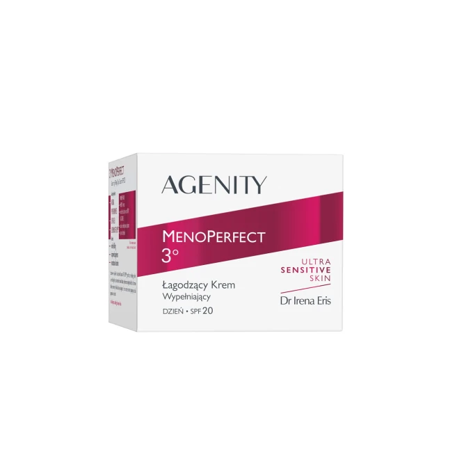 AGENITY MENOPERFECT 3° Łagodzący Krem Wypełniający Na Dzień SPF20 - 50ml