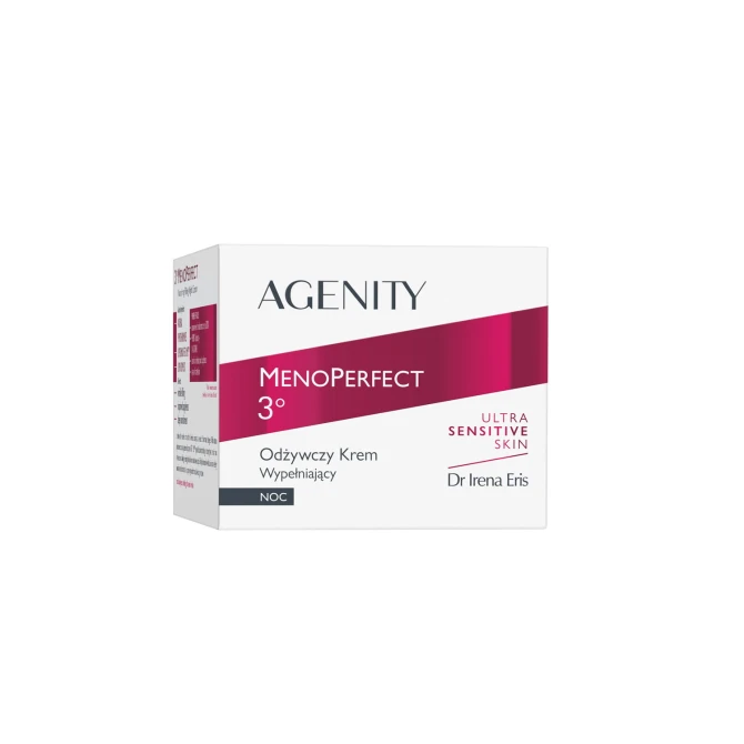 AGENITY MENOPERFECT 3° Odżywczy Krem Wypełniający Na Noc - 50ml