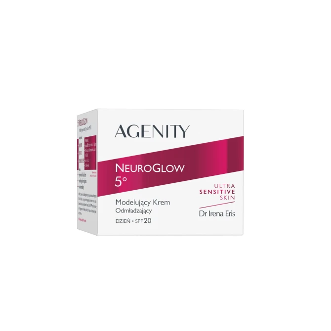 AGENITY NEUROGLOW 5° Modelujący Krem Odmładzający Na Dzień SPF20 - 50ml