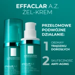 LA ROCHE-POSAY EFFACLAR A.Z. Żel-Krem O Podwójnym Działaniu: Przeciwtrądzikowym I Anti-Aging – 40ml