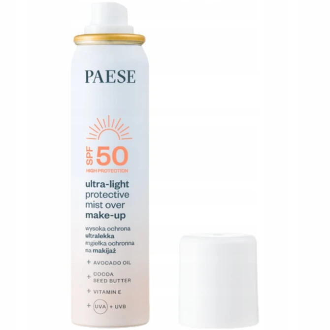 Paese Ultralekka mgiełka ochronna na makijaż SPF50 75ml (id: 64576)