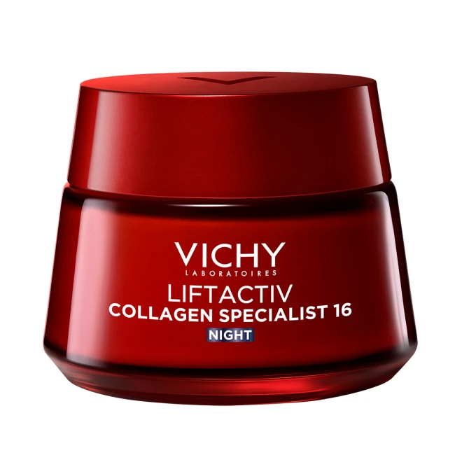 VICHY LIFTACTIV Collagen Specialist 16 Przeciwzmarszczkowy Krem Na Noc - 50ml