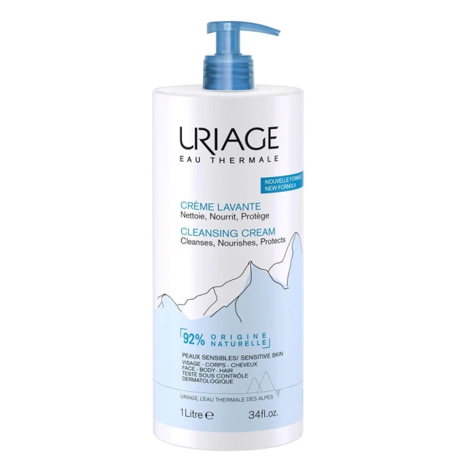 URIAGE Eau Thermale Cleansing Cream kremowy żel oczyszczający - 1L