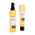 ZESTAW LIERAC SUNISSIME Emulsja Ochronna SPF 50 Z Kolorem 40ml + Olejek SPF 50 Do Ciała 150ml