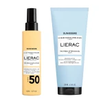 ZESTAW LIERAC SUNISSIME Do Ciała Balsam SPF50 + Żel Łagodzący 200ml