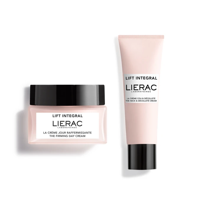 ZESTAW LIERAC LIFT INTEGRAL Lifting I Ujędrnienie, Krem Na Dzień Do Twarzy 50ml + Krem-Żel Do Szyi I Dekoltu 50ml