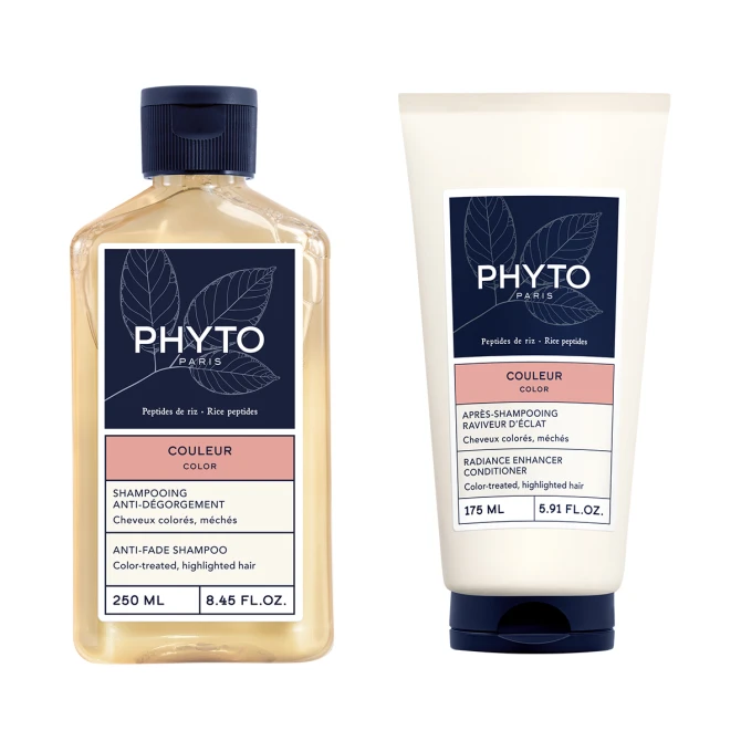 ZESTAW PHYTO COLOR Dla Włosów Farbowanych, Szampon 250ml + Odżywka 175ml