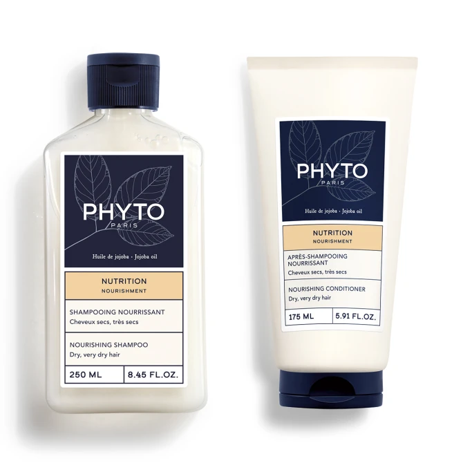 ZESTAW PHYTO NUTRITION Dla Włosów Suchych Z Olejem Jojoba, Szampon 250ml + Odżywka 175ml