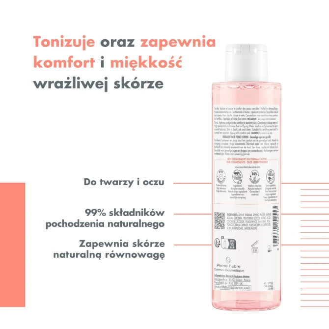 AVENE Eau Thermale Delikatny Tonik Łagodzący - 200ml