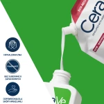 CERAVE Nawilżająca Emulsja Do Mycia Z Ceramidami Skóra Sucha REFILL - 473ml