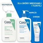 CERAVE Oczyszczający Żel Do Mycia -Skóra Normalna, Mieszana- REFILL 473ml