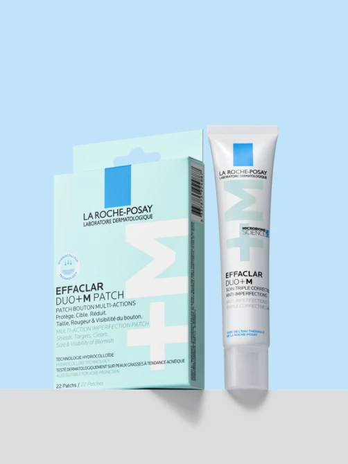 LA ROCHE-POSAY EFFACLAR DUO+M Plasterki Wielofunkcyjne Plastry Na Pryszcze – 22 szt.