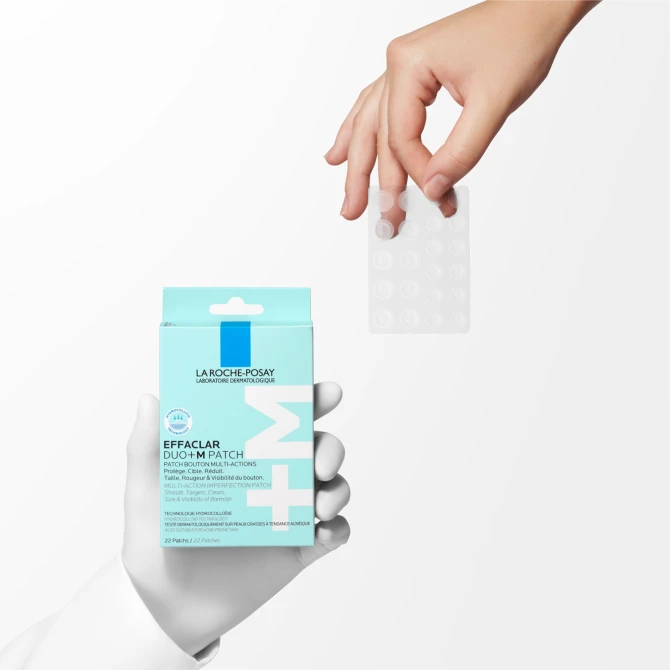 LA ROCHE-POSAY EFFACLAR DUO+M Plasterki Wielofunkcyjne Plastry Na Pryszcze – 22 szt.