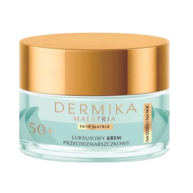 DERMIKA Maestria luksusowy krem przeciwzmarszczkowy na dzień i na noc 50+ - 50ml (id: 45923)