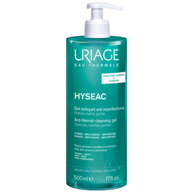 URIAGE HYSÉAC Żel Oczyszczający Do Twarzy I Ciała - 500ml