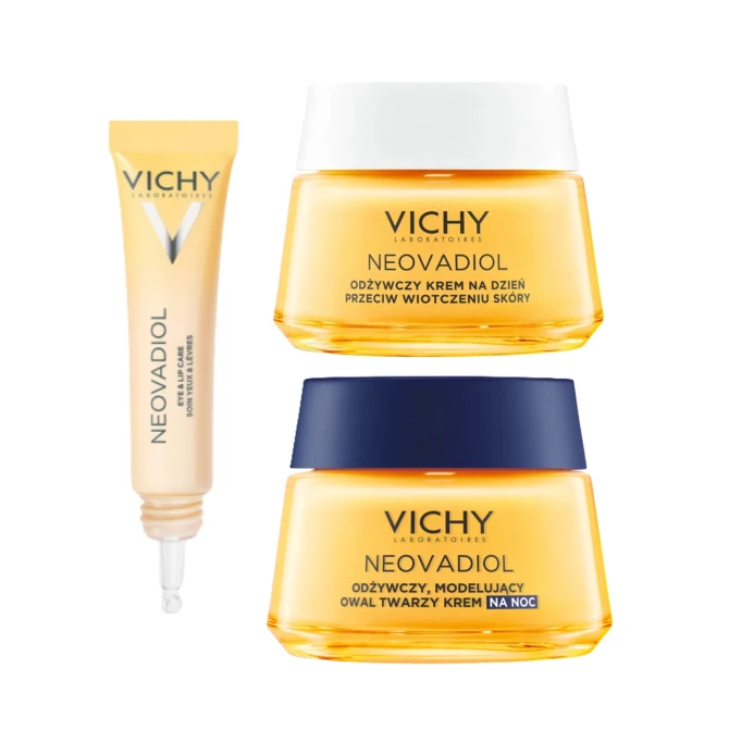VICHY NEOVADIOL Magistral Zestaw (Krem Na Dzień 50ml + Krem Na Noc 50ml + Krem Pod Oczy 15ml)