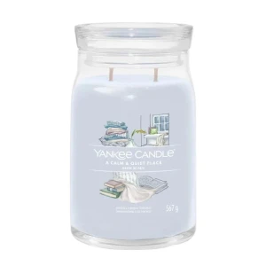 Yankee Candle Duża świeca zapachowa A Calm &amp; Quiet Place 567g