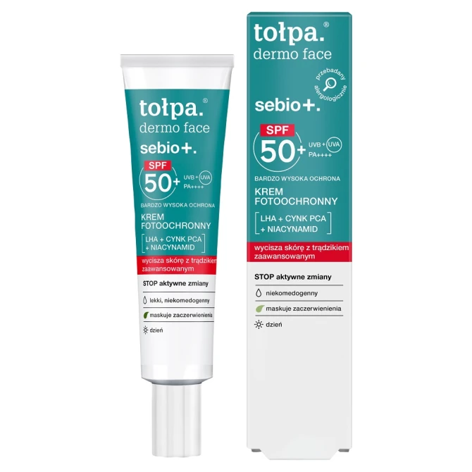 Tołpa Dermo Face Sebio+ krem fotoochronny SPF50+ 40ml (id: 65859)