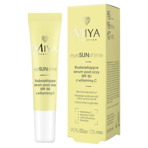 Miya Cosmetics eyeSUNshine rozświetlające serum pod oczy SPF50 15ml