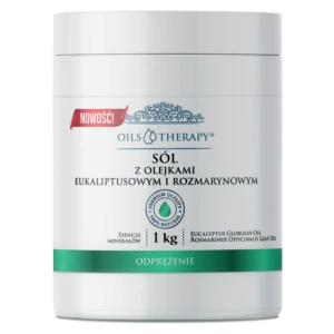 OPTIMA NATURA Naturalna Sól z Olejkiem Eukaliptusowym i Rozmarynowym ODPRĘŻENIE - 1000g