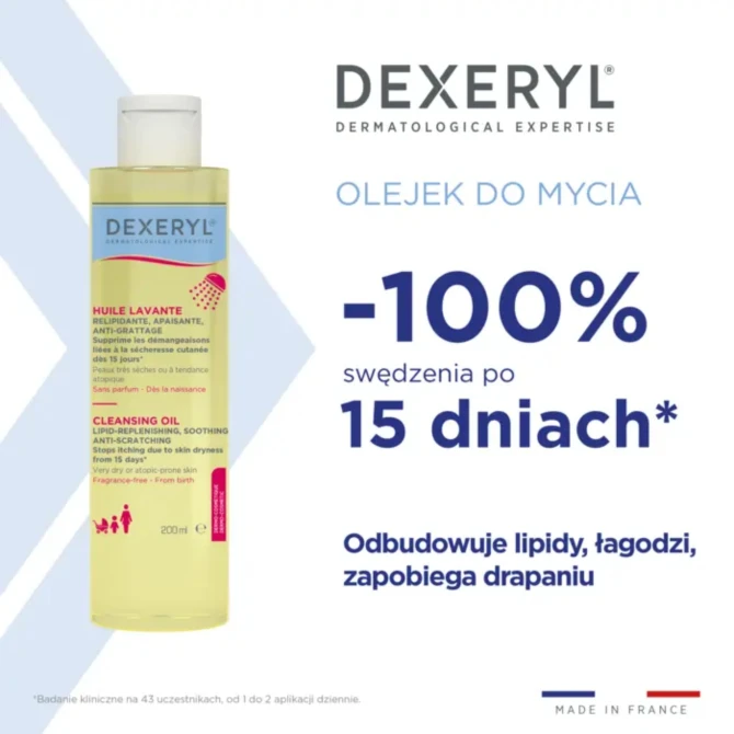 DEXERYL Olejek Myjący Do Skóry Suchej, Atopowej – 200ml (id: 35989)