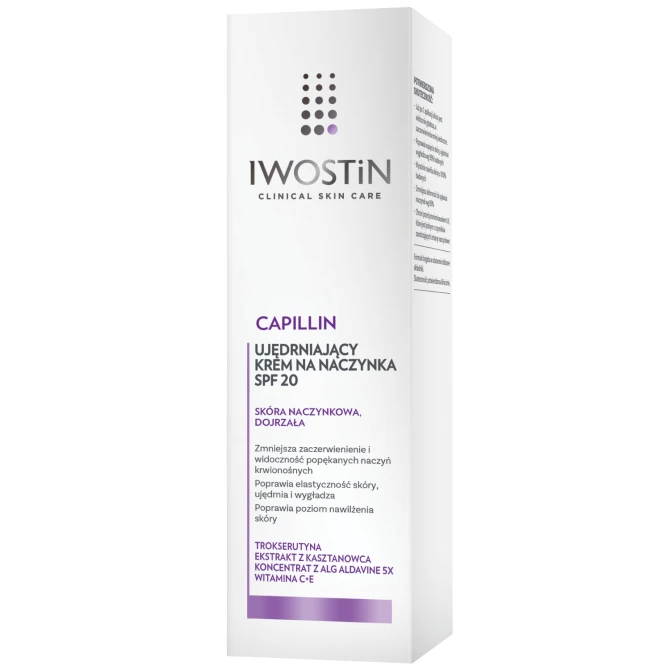 IWOSTIN CAPILLIN Ujędrniający Krem Na Naczynka SPF20 – 40ml