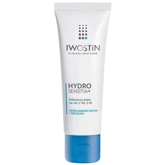 IWOSTIN HYDRO SENSITIA + Odżywczy Krem Na Noc Z Vit. C+E, Skóra Wrażliwa - 50ml (id: 66341)