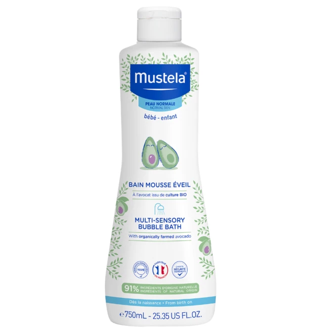MUSTELA BABE Bąbelkowa Kąpiel Płyn Do Kąpieli Dla Dzieci - 750ml