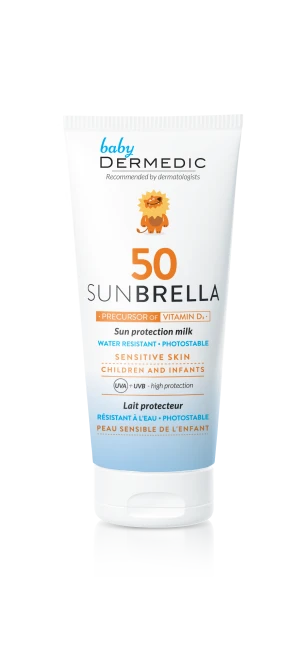 DERMEDIC Sunbrella Mleczko Ochronne SPF 50 Dla Dzieci i Niemowląt - 100 ml