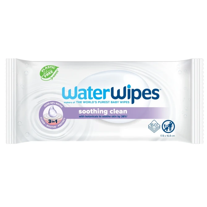 WaterWipes BIO chusteczki nawilżane dla dzieci z ekstraktem z lawendy 60szt (id: 67326)