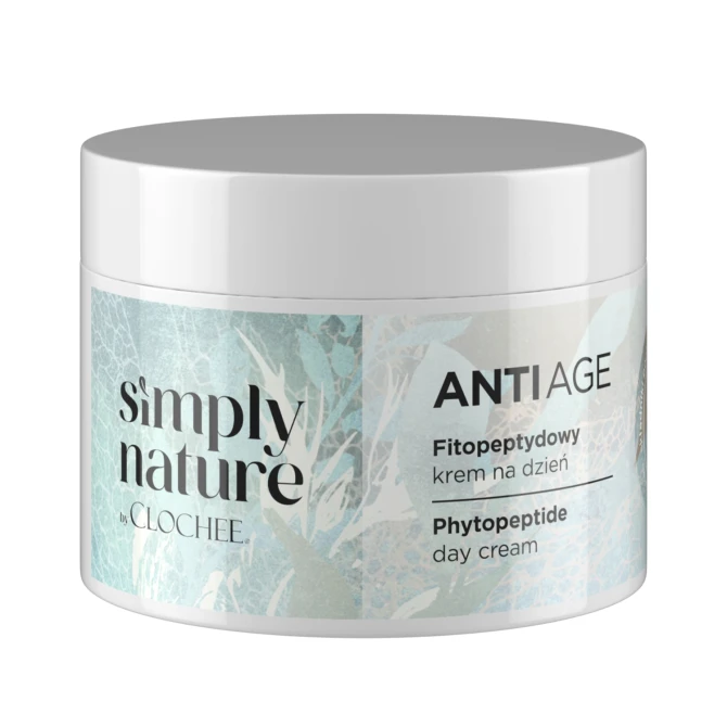 SIMPLY NATURE by Clochee ANTI AGE Fitopeptydowy Krem Na Dzień - 50ml