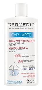 DERMEDIC CAPILARTE Szampon Kuracja Stymulująca Wzrost Włosów - 300 ml
