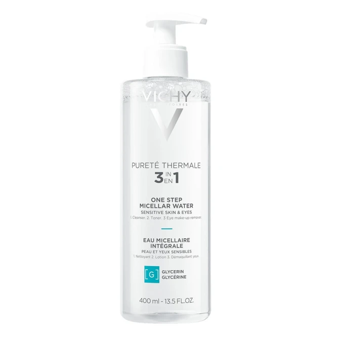 VICHY PURETÉ Thermale Mineralny Płyn Micelarny Do Skóry Wrażliwej - 400ml